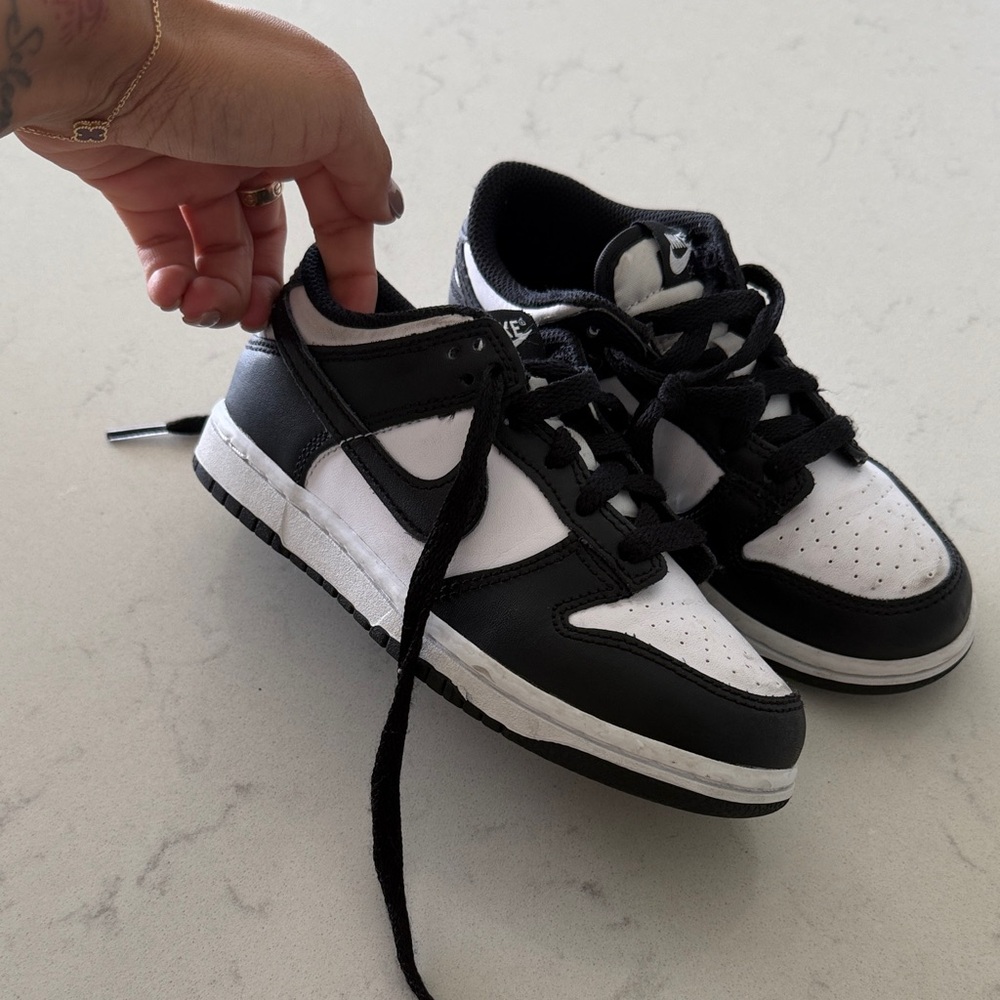 Nike Black and White Sole Sneakers